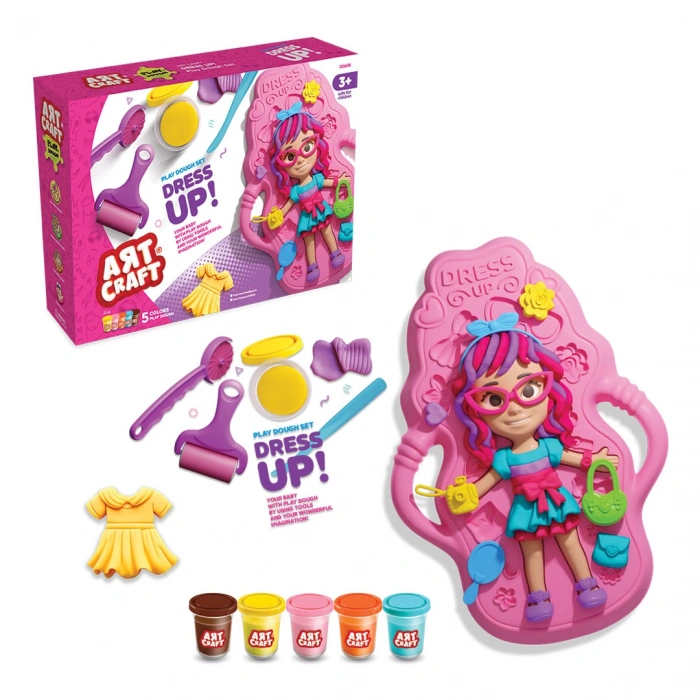 Takı Tasarla Hamur Seti 280 Gr. - Oyun Hamuru Seti - Hamur Setleri - Hamur Kalıpları - Hamur Seti