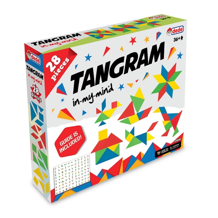 Tangram Lego (28 Parça) - Lego Setleri - Tangram Oyunu - Şekilli Lego - Tagram Seti