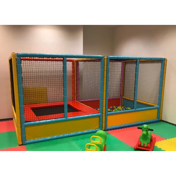 Trambolin ve Top Havuzu - Soft Play Top Havuzu Çocuk Oyun Alanı - Sünger Oyun Alanı