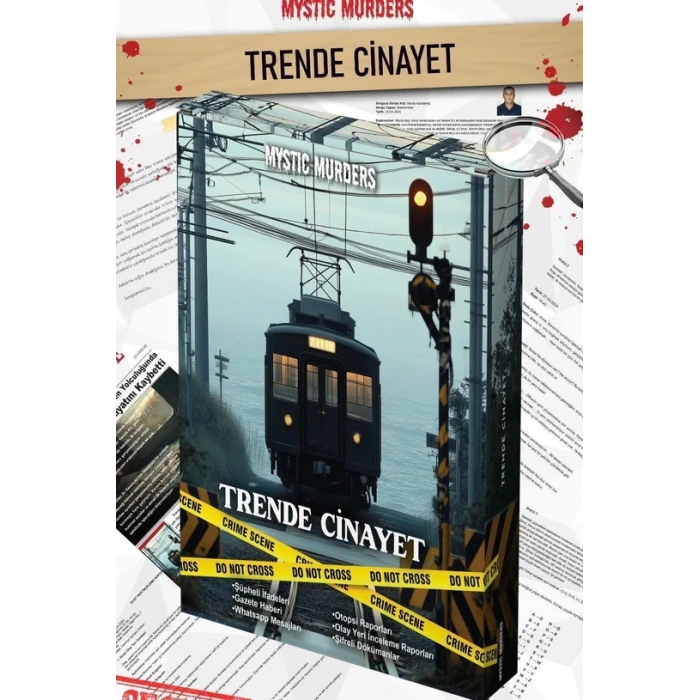 Trende Cinayet Dedektif Oyunu - Dava Çözme Oyunu - Suç Çözme Oyunu - Cinayet Oyunu Cinayet Çözme