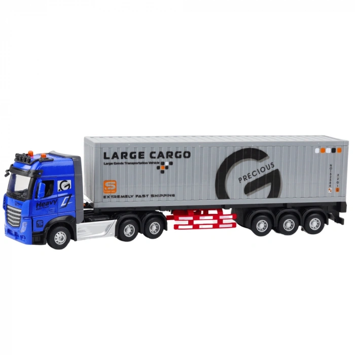 Uzaktan Kumandalı Metal Başlıklı Tır - Işıklı Sesli RC Tır Transport Truck Series