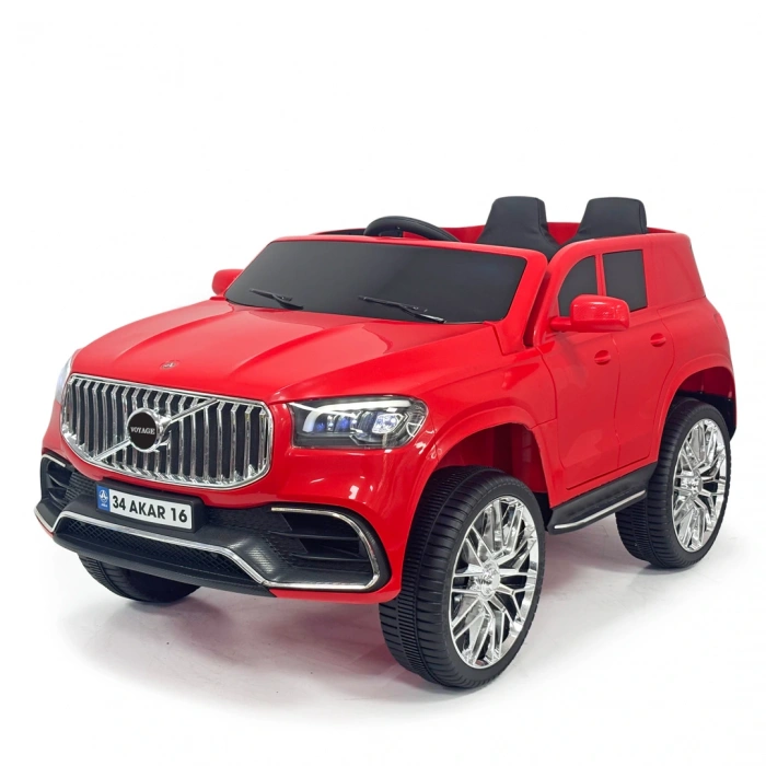 Voyage GT Kırmızı Uzaktan Kumandalı 4X2 12 Volt Akülü Araba - RC Volvo Akülü Araba Volvo Akülü Araç