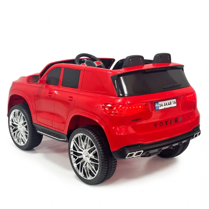 Voyage GT Kırmızı Uzaktan Kumandalı 4X2 12 Volt Akülü Araba - RC Volvo Akülü Araba Volvo Akülü Araç