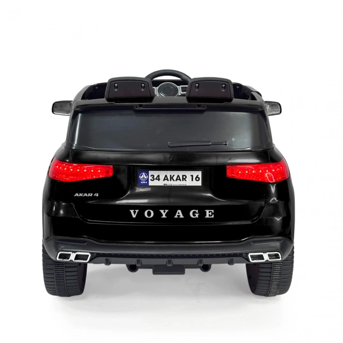 Voyage GT Siyah Uzaktan Kumandalı 4X2 12 Volt Akülü Araba - RC Volvo Akülü Araba Volvo Akülü Araç