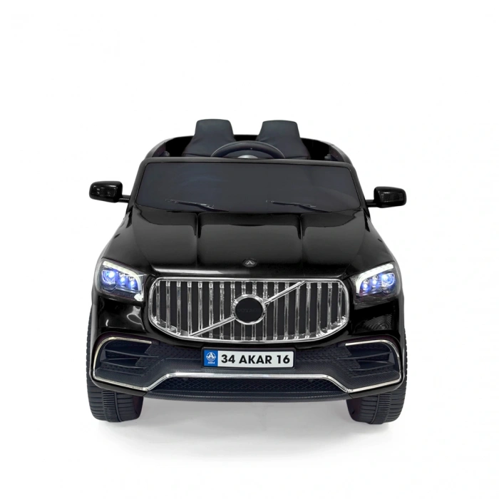 Voyage GT Siyah Uzaktan Kumandalı 4X2 12 Volt Akülü Araba - RC Volvo Akülü Araba Volvo Akülü Araç