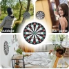 17 inc. İğneli Dart Tahtası Seti (40 cm.) - Oyuncak Dart Seti - İğneli Dart Oyuncak - Dart Oyunu Seti
