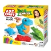 3D Dinozor Oyun Hamur Seti 200 Gr. - Oyun Hamuru Seti - Hamur Setleri - Hamur Kalıpları
