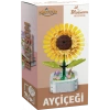Mikro Blok Ayçiçeği Çiçek Lego - Lego Setleri Mini Lego - Çiçek Lego - Blossom Çiçek Lego