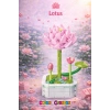 Mikro Blok Lotus Çiçek Lego - Lego Setleri Mini Lego - Çiçek Lego - Blossom Çiçek Lego