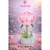 Mikro Blok Pembe Gül Çiçek Lego - Lego Setleri Mini Lego - Çiçek Lego - Blossom Çiçek Lego