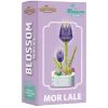 Mikro Blok Kristal Mor Lale Çiçek Lego - Lego Setleri Mini Lego - Çiçek Lego - Blossom Çiçek Lego