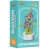 Mikro Blok Kristal Lotus Orkide Çiçek Lego - Lego Setleri Mini Lego - Çiçek Lego - Blossom Çiçek Lego