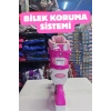 Slikon Tekerli Pembe Paten 31-34 Numara - Silikon Tekerli Paten Alıştırma Pateni - Silikon Tekerlekli