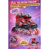 Slikon Tekerli Kırmızı Paten 39-42 Numara - Silikon Tekerli Paten Alıştırma Pateni - Silikon Tekerlekli