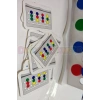 Renk Hafıza Oyunu - Rubik Abaküs Montessori Zeka Oyunu Eğitici Oyuncak