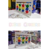 Renk Hafıza Oyunu - Rubik Abaküs Montessori Zeka Oyunu Eğitici Oyuncak