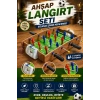 Ahşap Langırt Seti - Ahşap Oyuncak - Futbol Oyuncakları - Top Oyuncak Langırt Setleri - Langırt Oyuncakları - Ahşap Masa Oyunu