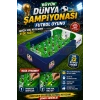 Büyük Dünya Şampiyonası Futbol Oyunu - Futbol Maçı Oyuncak - Futbol Oyuncakları - Top Oyuncak Langırt Setleri - Langırt Oyuncakları - Masa Oyunu