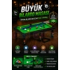 Büyük Bilardo Masası - Bilardo Maçı - Bilardo Oyuncak - 8 Ball Oyunu - Büyük Bilardo Seti - Bilardo Oyuncağı