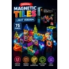 Orijinal Magnetic Tiles Light Version 75 Parça Işıklı Manyetik Lego - Magnetic Magical Işıklı Magnet - Ledli Mıknatıslı Lego
