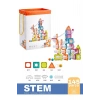 Orijinal Magnetic Tiles 145 Parça Manyetik Lego - Magnetic Magical Magnet - Mıknatıslı Lego