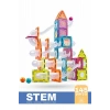 Orijinal Magnetic Tiles 145 Parça Manyetik Lego - Magnetic Magical Magnet - Mıknatıslı Lego