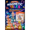 Orijinal Magnetic Tiles 145 Parça Manyetik Lego - Magnetic Magical Magnet - Mıknatıslı Lego