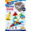 Crazy Eğitici Blok Oyunu 250 Parça - Oyuncak Lego Seti - Birbirine Geçmeli STEM Lego Seti - Eğitici Oyuncak