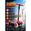 Cool Wheels Turuncu Twist Işıklı 3 Tekerlekli Scooter - Işıklı Scooter - CoolWheels Scooter - Çocuk Scooter - İttir Git