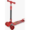 Power Slider Kırmızı Katlanabilir 3 Tekerlekli Scooter - Işıklı Scooter - Çocuk Scooter - Slikon Teker