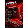 Power Slider Kırmızı Katlanabilir 3 Tekerlekli Scooter - Işıklı Scooter - Çocuk Scooter - Slikon Teker