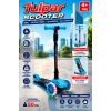 Cool Wheels Mavi Tulpar Işıklı 3 Tekerlekli Katlanabilir Scooter - CoolWheels Scooter - Çocuk Scooter