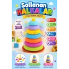 Sallanan Halkalar - Hacıyatmaz Lego - Bebek Oyuncağı - Kule Oyunu