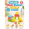 Yumuşak Bloki Blokları Tren Set 24 Parça - Büyük Yumuşak Bloklar - Büyük Soft Lego Oyuncakları