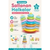 Yumuşak Sallanan Halkalar - Bebek Oyuncakları - Sallanan Halkalar Oyuncak - Yumuşak Lego - Soft Lego