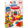 Akıllı Çocuk (100 Parça) - Büyük Parça Lego - Lego Setleri - Bloklar - Bebek Lego