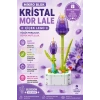 Mikro Blok Kristal Mor Lale Çiçek Lego - Lego Setleri Mini Lego - Çiçek Lego - Blossom Çiçek Lego