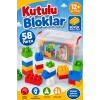 Kutulu Bloklar (58 Parça) - Büyük Parça Lego - Lego Setleri - Bloklar - Bebek Lego