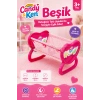 Candy & Ken Beşik - Ev Eşyaları Seti - Sallanan Beşik - Ev Beşiği