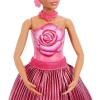 Barbie Petal Pop - Kırmızı Gül Bebek JMF59 - Barbie Oyuncak Barbie Bebek