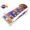Ahşap Boomer Lastikli İp Oyunu - Pinball Oyunu - Deliğe Top Atma Oyunu - Pinbal Ahşap Oyuncak - Boomer Finger Oyunu