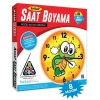 Ahşap Saat Boyama - Kumtoys Ahşap Saat Boyama - Sanat Seti - Boyama Setleri