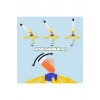 Air Rocket Tekli Seti - Roket Oyuncak - 2 Roket Ve Havalı Roketatar - Tekli Açık Hava Oyuncağı - Airrocket