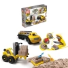 Art Sand Forklift Operatör Kum Seti 750 Gr. - Oyun Kumu Seti - Kinetik Kum Seti - Natural Kum - Doğal Kum