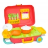 Barbie Mutfak Set Bavulum - Mutfak Setleri - Ev Oyuncak Setleri - Bulaşık Seti