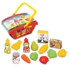 Candy & Ken Küçük Market Sepeti - Mutfak Setleri - Meyve Seti - Sebze Seti