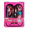 Cindy Doll Aksesuarlı Gardırop Pembe - Barbie Dolap - Barbie Giysi Dolabı - Barbie Gardırop - Gardrop