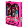 Cindy Doll Aksesuarlı Gardırop Pembe - Barbie Dolap - Barbie Giysi Dolabı - Barbie Gardırop - Gardrop