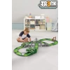 Dinozor Trucks 192 Parça Raylı Pist - Raylı Araç Oyuncak - Tren Oyuncak - Renkli Araç Yolu - Dino Trucks