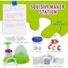 Doctor Squish Maker Station, Parlak Simli Sukuşi Yapım Seti - Slime Yapma Seti - Doktor Sukuşi - Sukuşi Yap Oyuncak